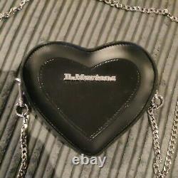 Dr Martens Mini Satchel Purse Bag Love Black Heart Rare Xmas Gift