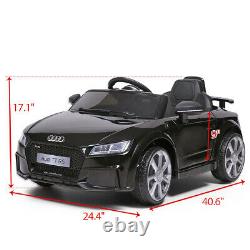 Electric Car Audi TT RS Kids Ride On 12V With Remote Control, MP3, Christmas Gift