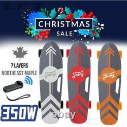Electric Skateboard 700W 350W Hub Motor 8 Mile Range Longboard Adults Xmas Gift