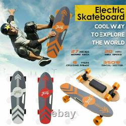 Electric Skateboard Complete withWireless Remote Control 3Speed Christmas Gifts US