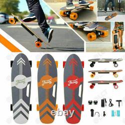 Electric Skateboard Complete withWireless Remote Control 3Speed Christmas Gifts US