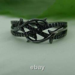 Enchanted Disney Villains Maleficent Black Rhodium Plating Ring Expensive Gifts