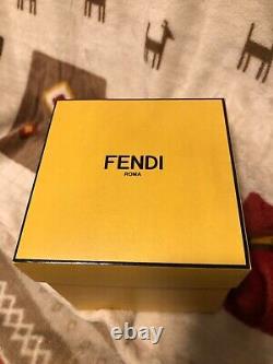 Fendi Large Christmas Ornament Glass Ball Holiday Collectable D11cm Gifts Japan