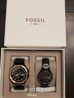 Fossil his and her watch set Perfect gift for Christmas