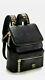Genuine Versace Parfum Black Backpack Rucksack Faux Leather Travel Bag Xmas Gift