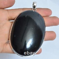 Gift For Her 925 Sterling Silver Black Onyx Gemstone Jewelry Pendant 17306