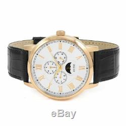 Guess Mens Watch Rose Gold White SMART Gift Present Xmas Birthday W0870G2 UK