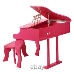 HYGRA Children's Kids First Musical Wooden Toy Piano Best Gift For Birthday Xmas