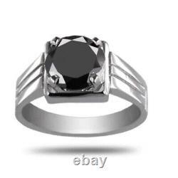Heavy Ring 4 Ct Black Diamond Ring Quality AAA Certified! Christmas gift