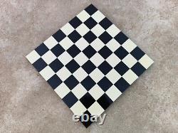 Indian Wooden Black Flat Chess Board 14x14 Inch Christmas Gifts Birthday Gifts