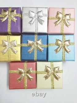Jewelry Ring Gift Box cardboard with Foam and Black Velvet Insert Wholesale bulk