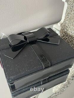 Kate Spade holiday Wrapping Party gift box crossbody satchel handbag Glitter NWT