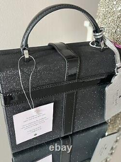 Kate Spade holiday Wrapping Party gift box crossbody satchel handbag Glitter NWT