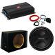 Kenwood Kfc-ps3017w 12 Subwoofer And Jbl Amplifier Package 2000 Watts Deal