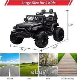 Kids 24V Ride On Jeep Car Safety Electric Power Truck with Remote Christmas Gifts