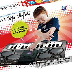Kids Electronic Music Play Mat Musical Touch Tune Dj Sound Toy Christmas Gift