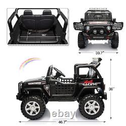 Kids Toy Electric Ride On Car Jeep Truck Excavator ATV Remote Control Xmas Gift