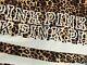 Large 60 72 Victoria Secret Pink Black Leopard Cheetah Sherpa Logo Plush Blanket