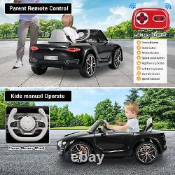 LICENSED Bentley Style Kids Electric Ride On Car Remote Control Toys Xmas Gifts