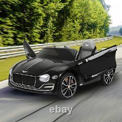 LICENSED Bentley Style Kids Electric Ride On Car Toy LED Lights for Xmas Gifts
