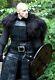Leather Black Body Armor Viking Worrier Armor Larp Cosplay Christmas Gift
