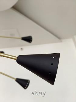 Luxe Decor Stylish Home Lighting Black Matte Chandelier Artistic CHristmas Gift