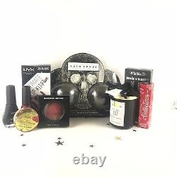 Luxury DREAM Gift Box! -Goth-Black Bath Bombs, Kat Von D, Lime Crime, NYX, Candle