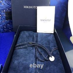 Magnificent $80,600 Mikimoto Certify A+ Akoya 10mm Pearls 18K YG 18 Necklace+Bx