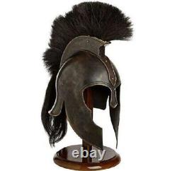 Medieval Greek Spartan Knight Troy Achilles Helmet Armor Crusader Christmas Gift
