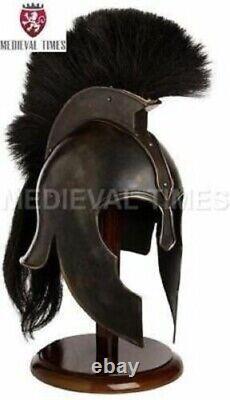 Medieval Greek Spartan Knight Troy Achilles Helmet Armor Crusader Christmas Gift