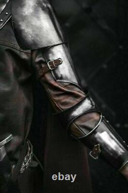 Medieval Robb Stark Armor Full Suit in Black GOT costume Armor cosplay XMAS Gift