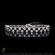 Men's Wedding Tennis Bracelet 8ct Round Simulated Diamond Gold Plated 925 Silver