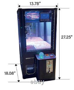 Mini Claw Coin Operated Games Arcade Machine Christmas Gift for sale- Black