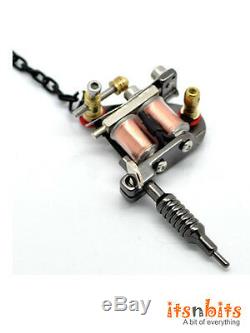 Mini Tattoo Gun Tattoo Machine Key Ring Key Chain Metal Xmas Bday Gift UK x 1
