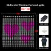New Christmas Curtain Lights Programmable Led Perfect For Christmas Gift