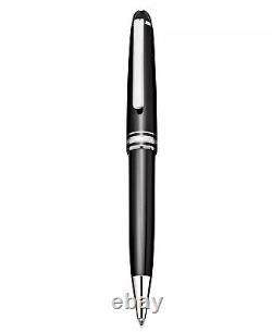 New Montblanc Mb164 Black Platinum Classique Trim ballpoint pen Christmas Gift