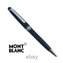 New Montblanc Mb164 Black Platinum Classique Trim ballpoint pen Christmas Gift