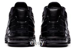 Nike Air Max Plus 3 TN Leather Triple Black Men's Trainers All Sizes available