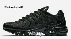 Nike Air Max Plus TN Triple Black Men's Trainers All Sizes Available Xmas Gift