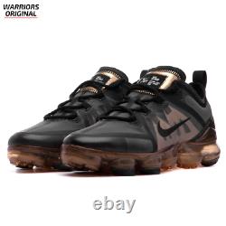 Nike Air VaporMax 2019 GS Brown Black Golden Teens Trainers Christmas Gift- Sale