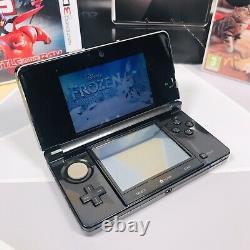 Nintendo 3DS Cosmos Black Handheld Console 3 Games Inc Disney Christmas Gift