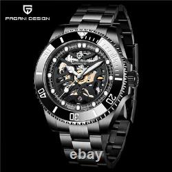 PAGANI DESIGN Men's Watch Waterproof Mechanical Watch Top Sapphire Xmas Gifts