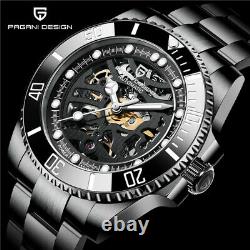 PAGANI DESIGN Men's Watch Waterproof Mechanical Watch Top Sapphire Xmas Gifts
