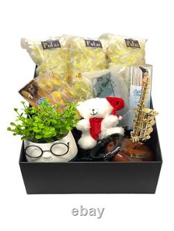 Pufai- Black Gift Box, All Size Filters, Ornaments and Vase Gift Pack
