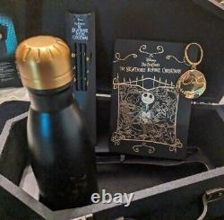 RARE Disney's Nightmare Before Christmas Coffin Box Premium Gift Set Gold/Black