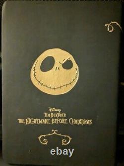 RARE Disney's Nightmare Before Christmas Coffin Box Premium Gift Set Gold/Black