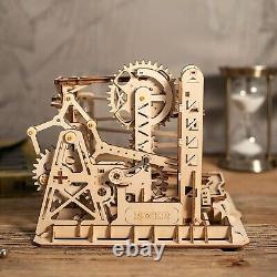 ROKR Marble Run Sets 3D Wooden Puzzle (5 Sets) Building toy Kits for Xmas Gifts