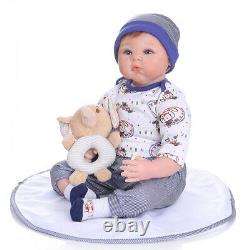 Real Looking Reborn Baby Dolls Boy Silicone Bebe Reborn Toddler Boy Xmas Gifts