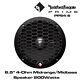 Rockford Fosgate Pps4-6 Punch Pro 6.5 4-ohm Midrange Speaker Bnib