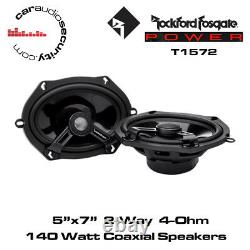 Rockford Fosgate Power T1572 5x7 2-Way Full Range Car Speakers